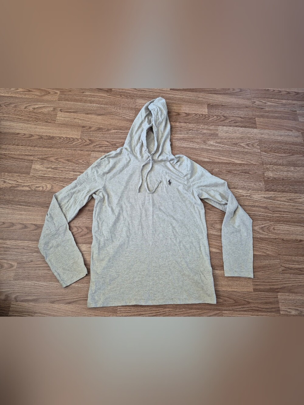 Polo Ralph Lauren Women's Beige Long Sleeve Hooded Shirt